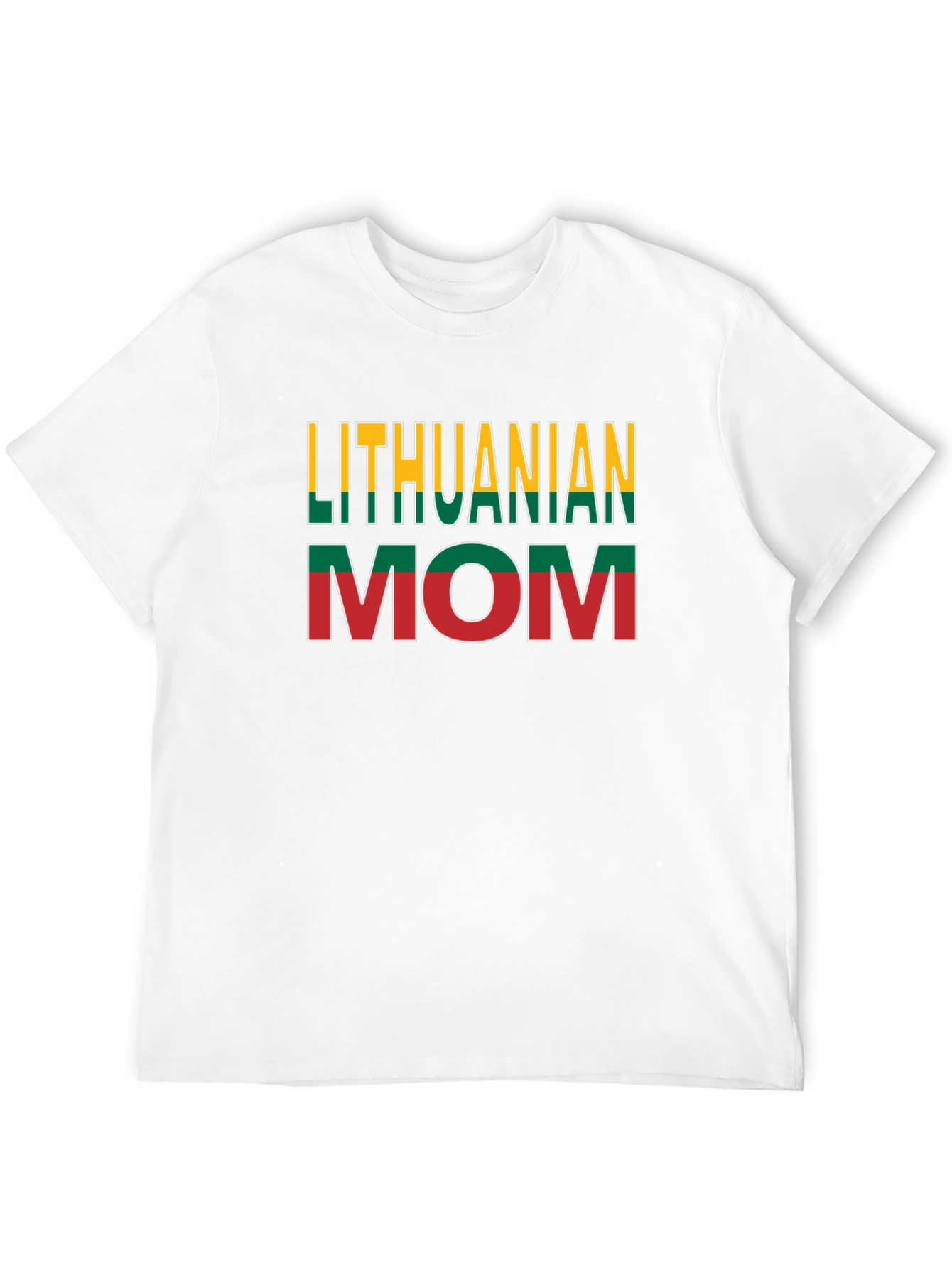Lithuanian Mom Novelty Graphic T-Shirt