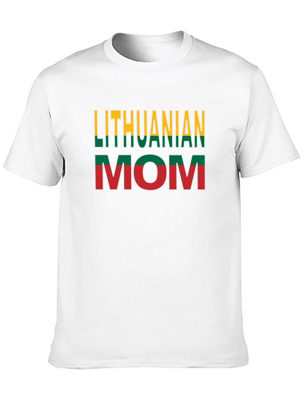 Lithuanian Mom Novelty Graphic T-Shirt