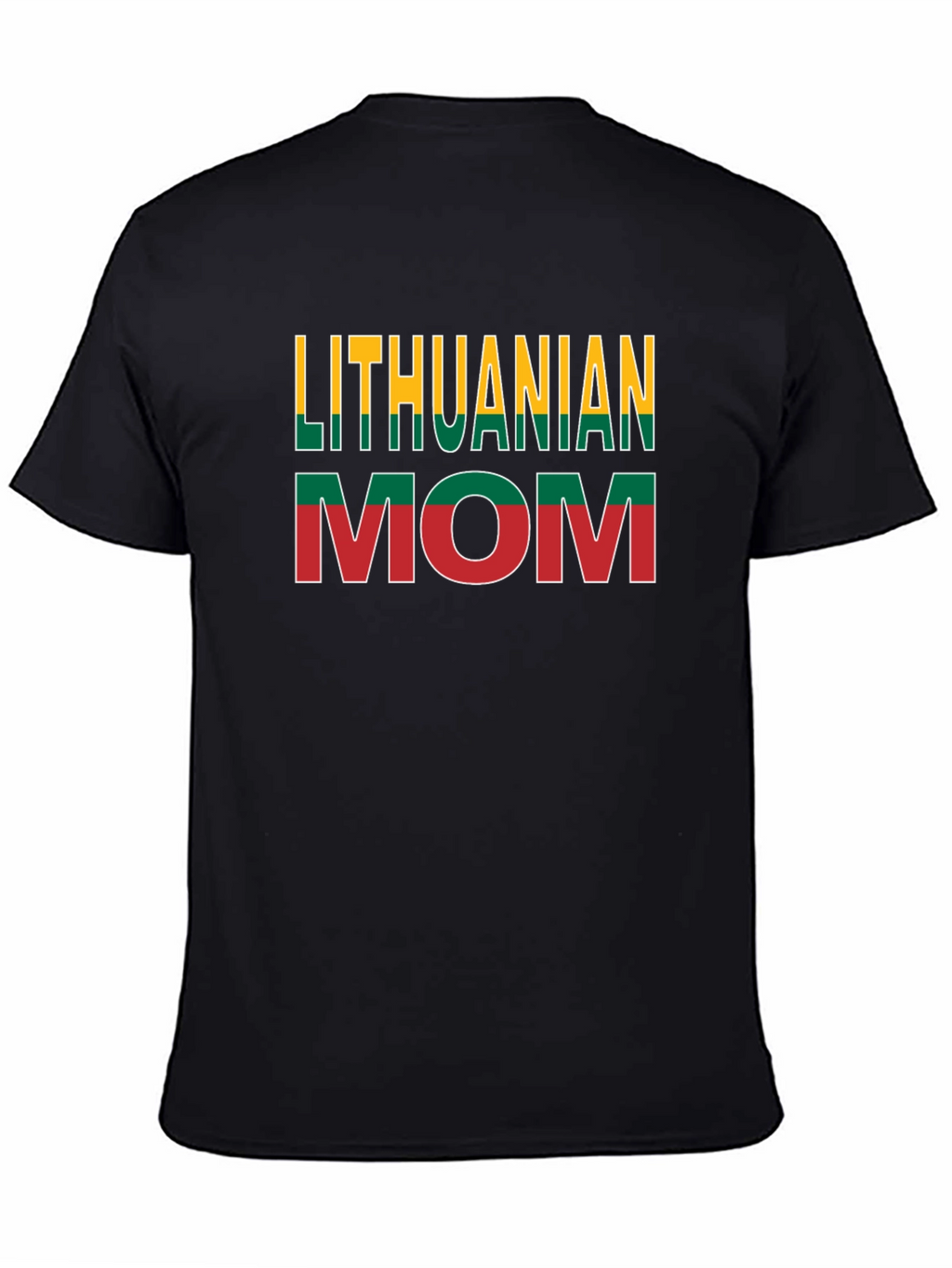 Lithuanian Mom Novelty Graphic T-Shirt