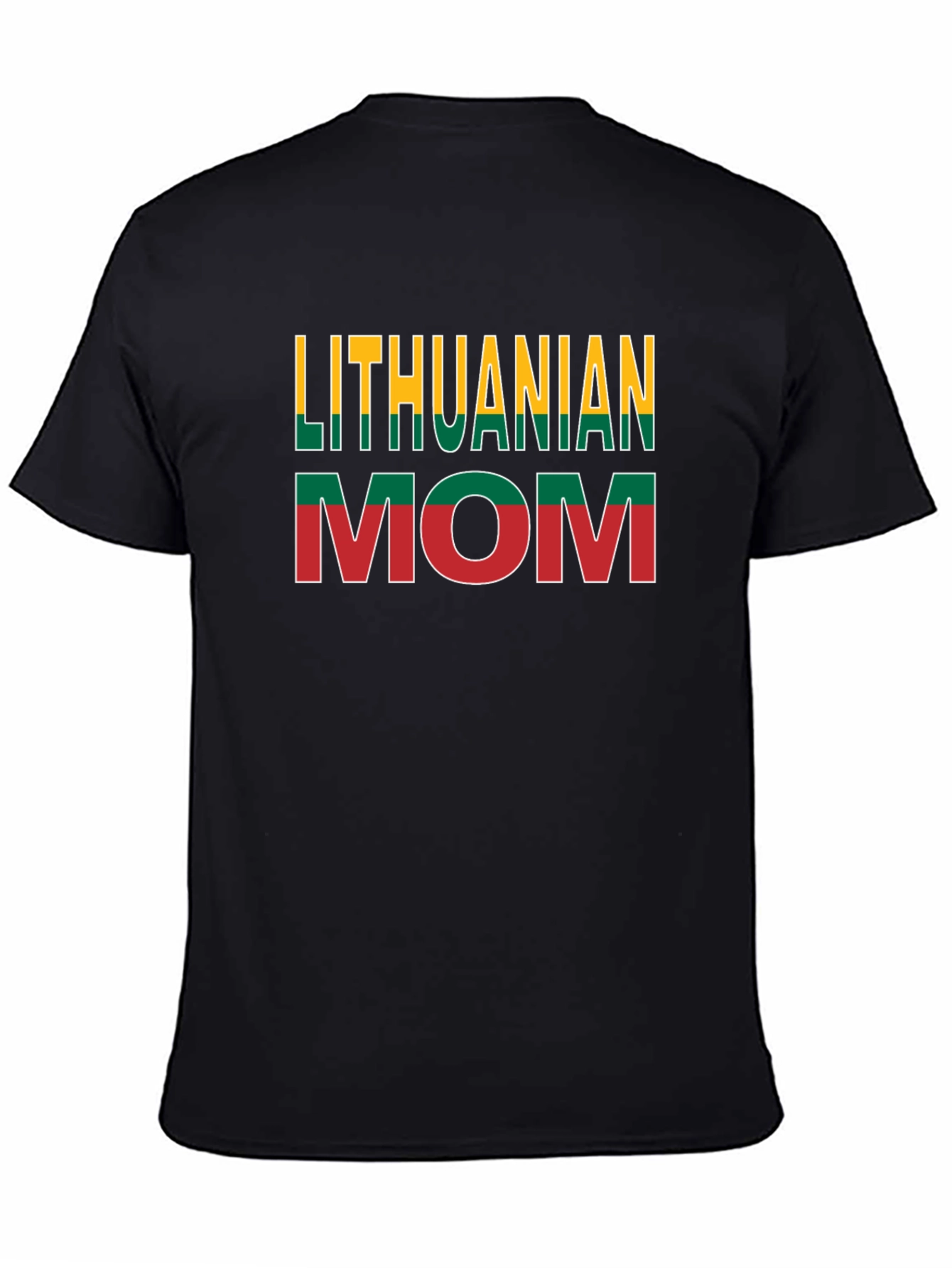 Lithuanian Mom Novelty Graphic T-Shirt