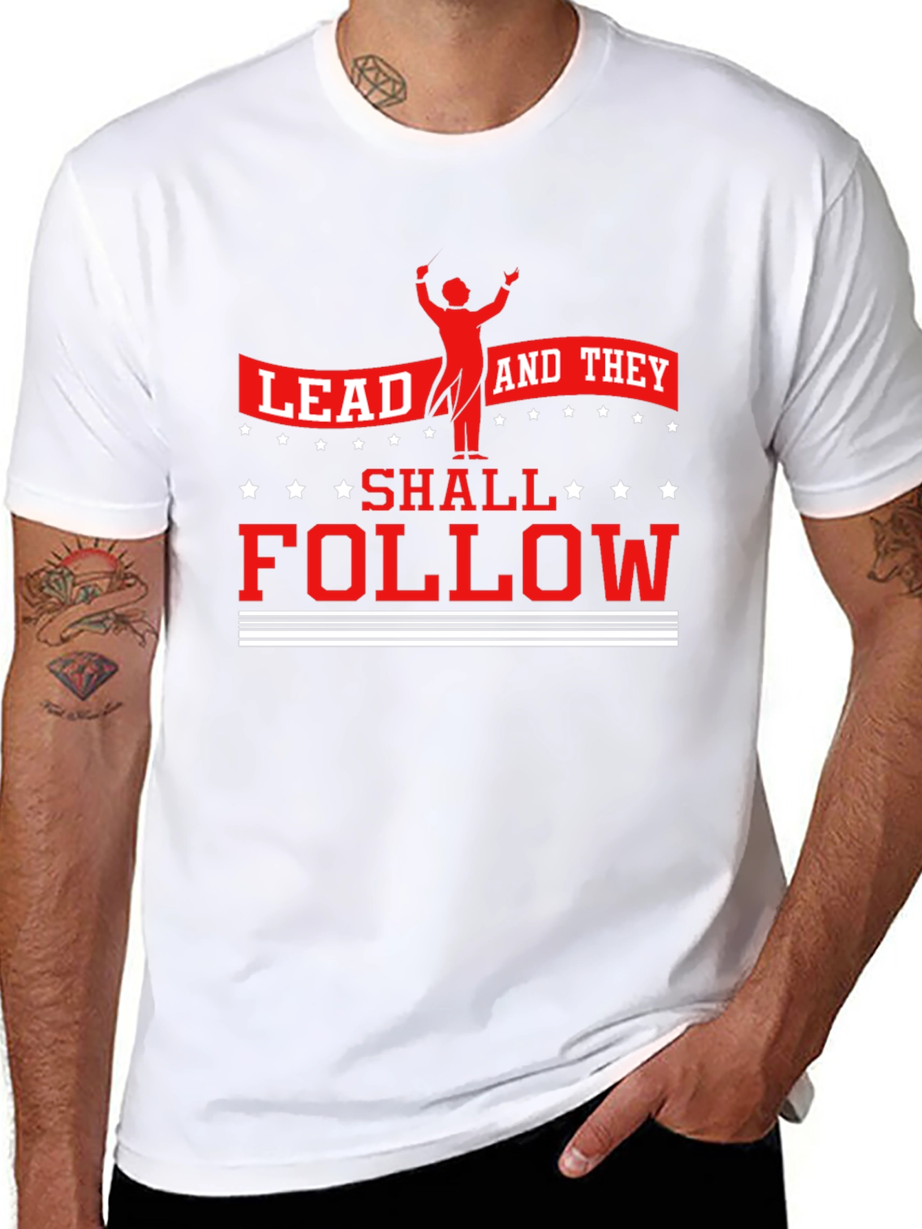 Lead And They Shall Follow Graphic T-Shirt