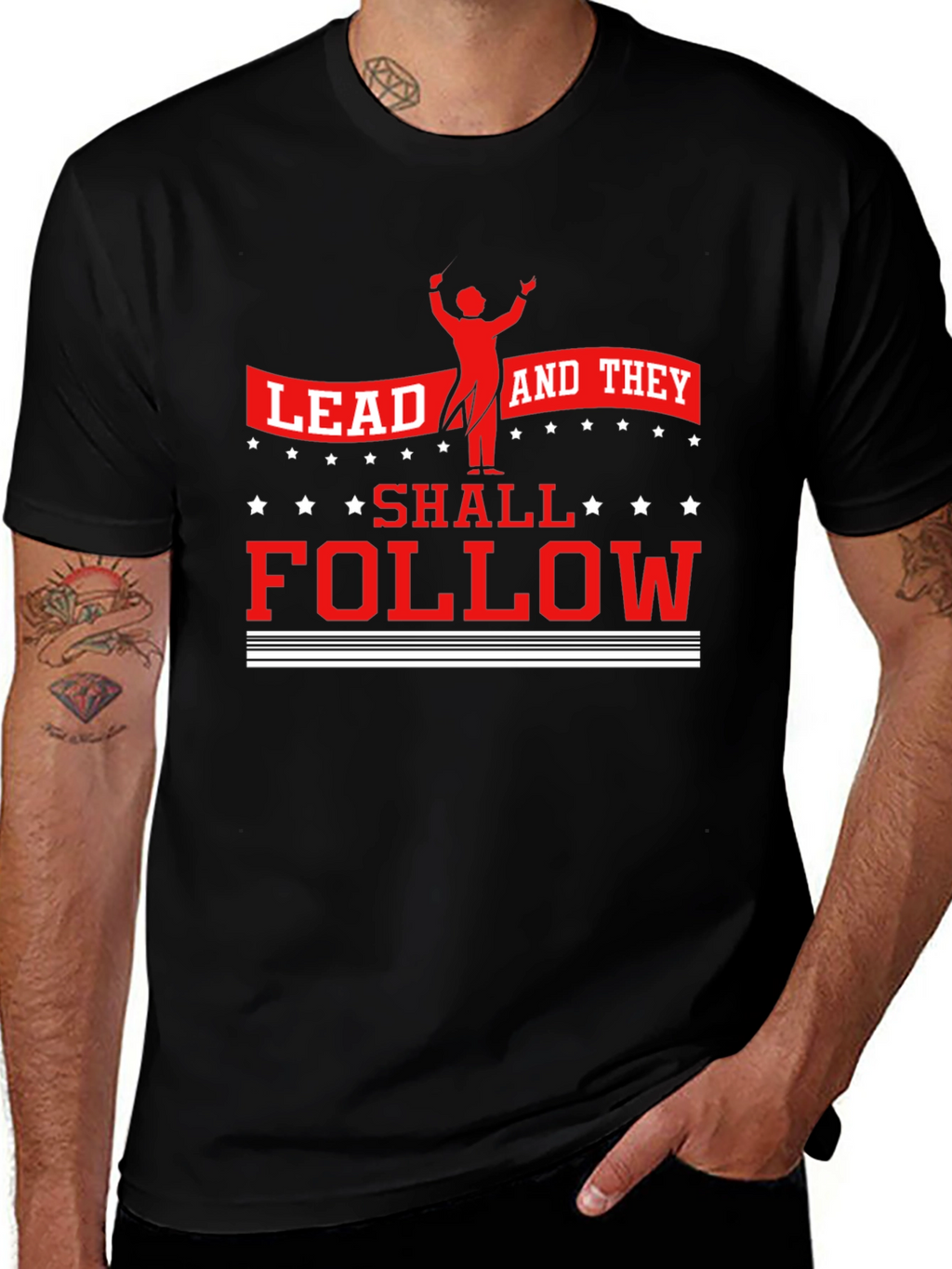 Lead And They Shall Follow Graphic T-Shirt