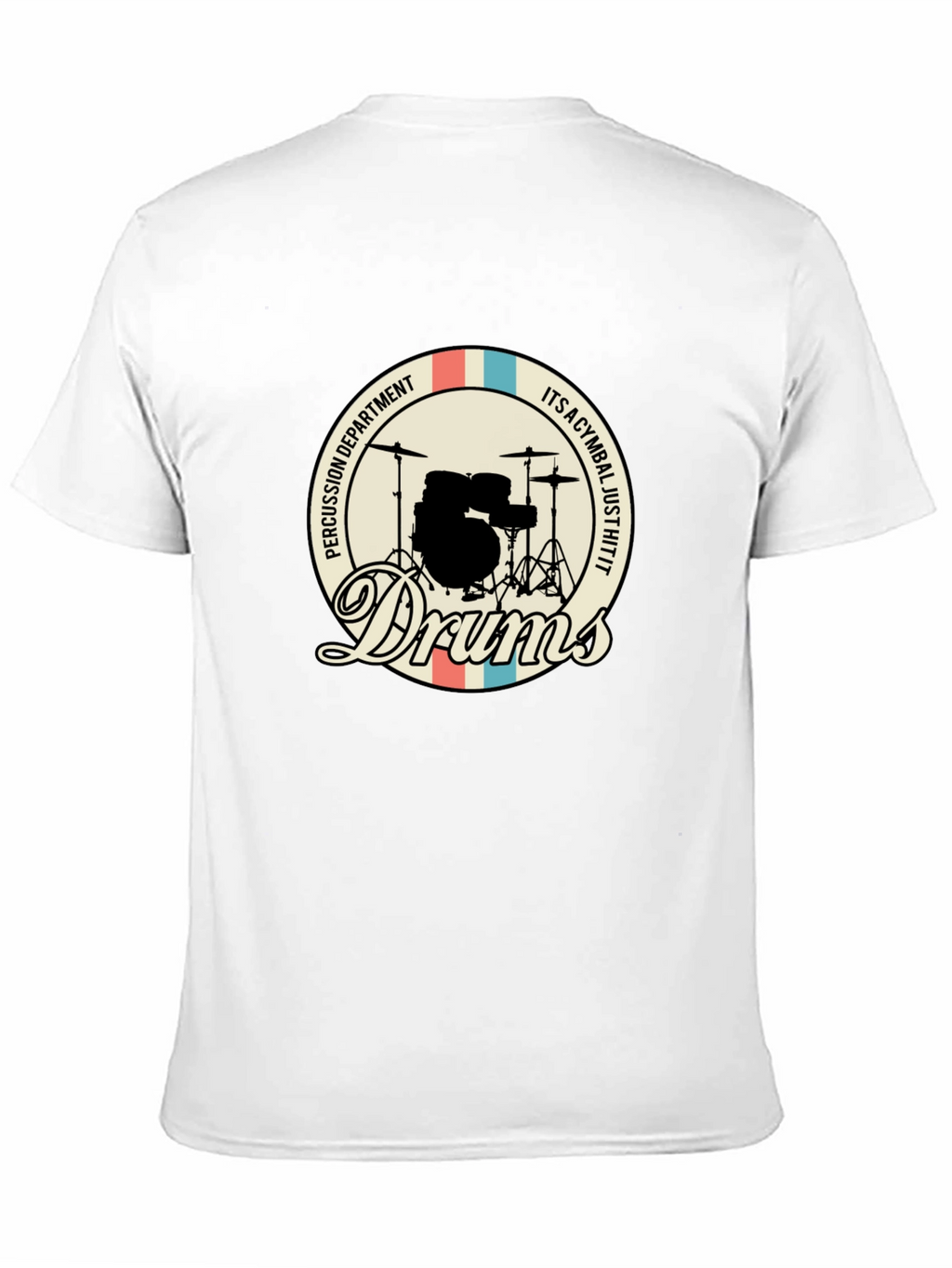 Drums Graphic Tee - Percussion Department T-Shirt