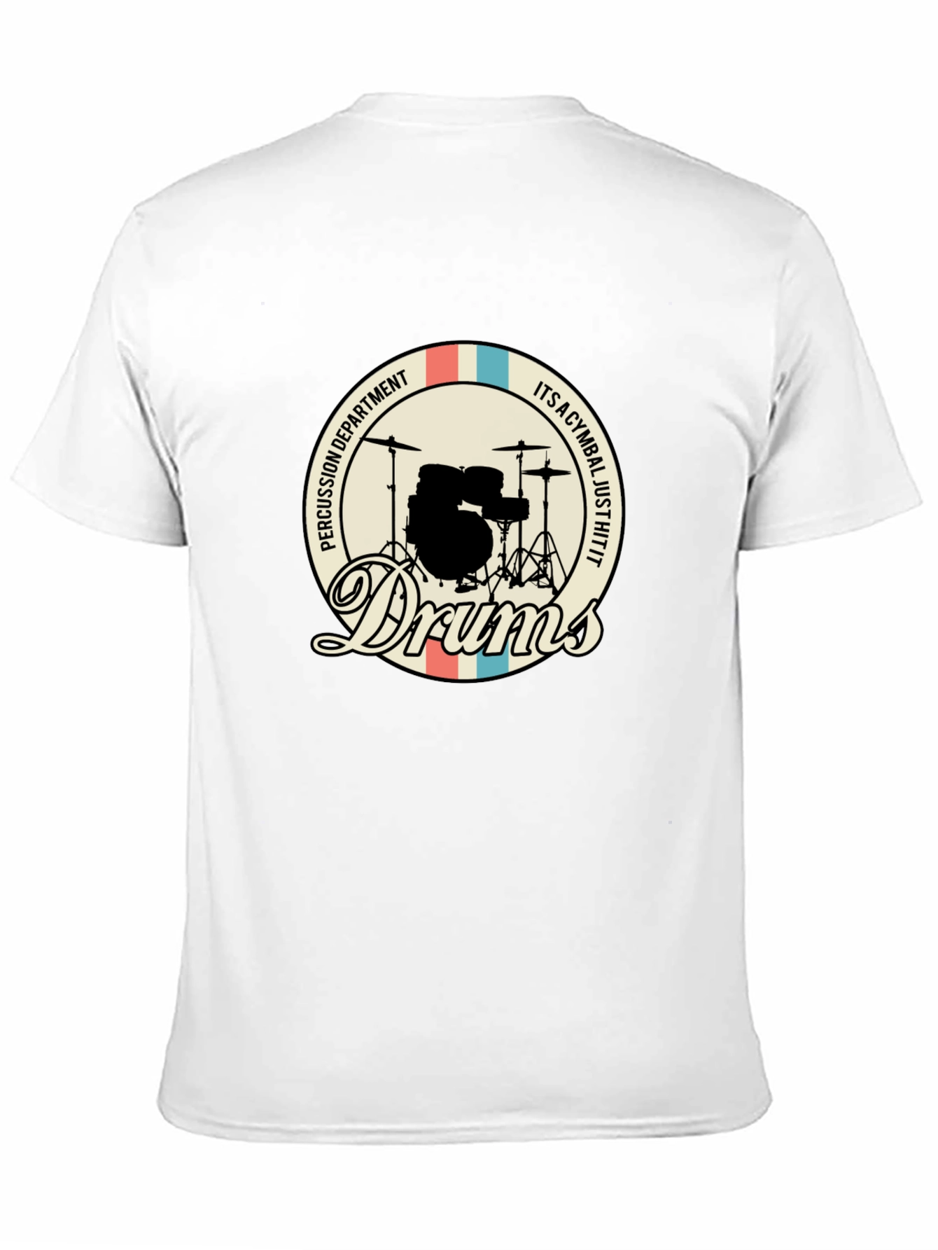 Drums Graphic Tee - Percussion Department T-Shirt