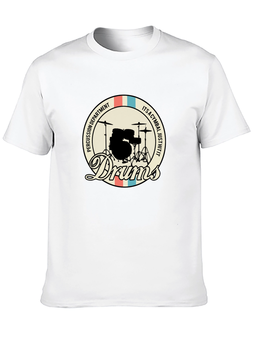 Drums Graphic Tee - Percussion Department T-Shirt