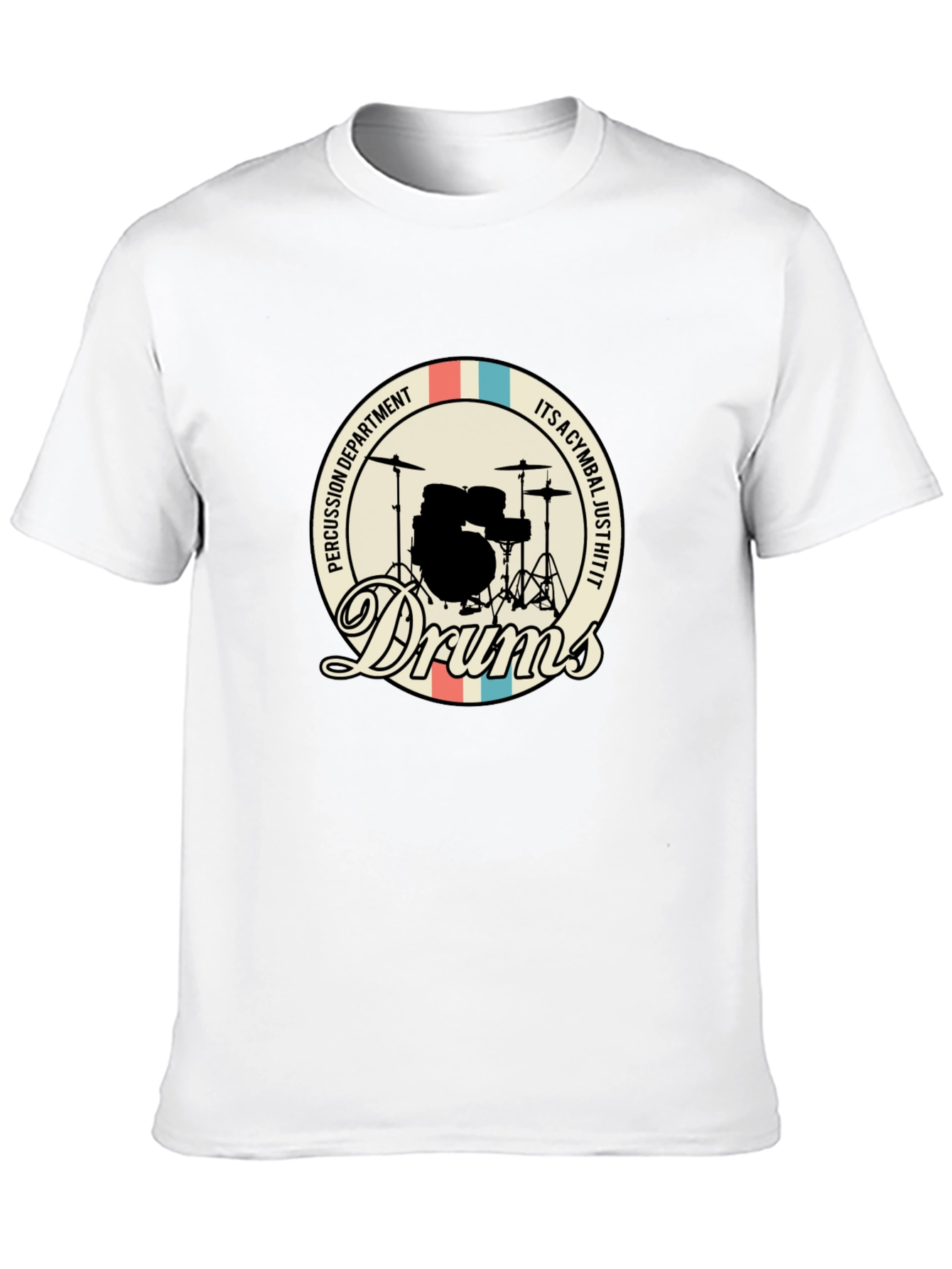 Drums Graphic Tee - Percussion Department T-Shirt