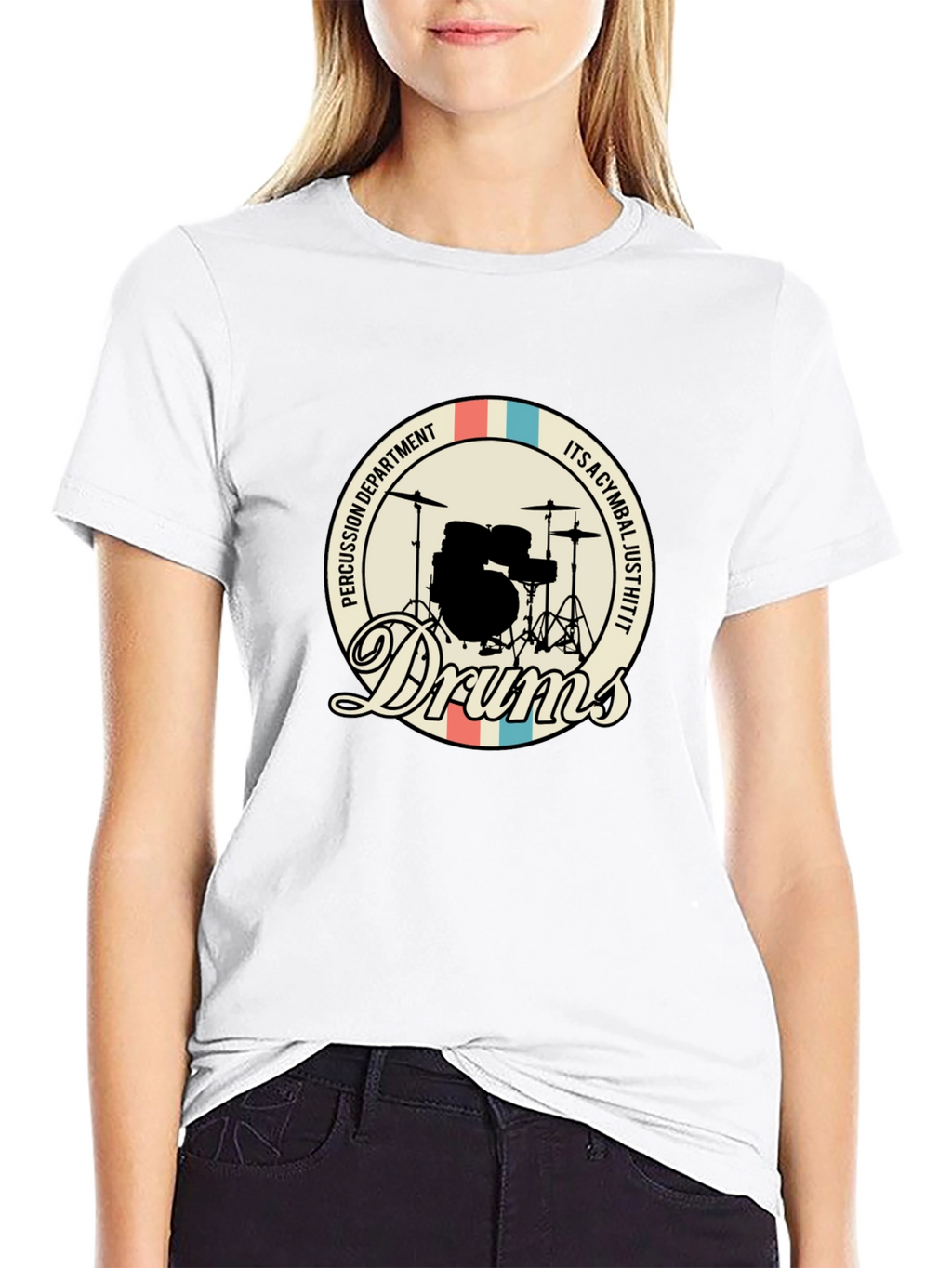 Drums Graphic Tee - Percussion Department T-Shirt