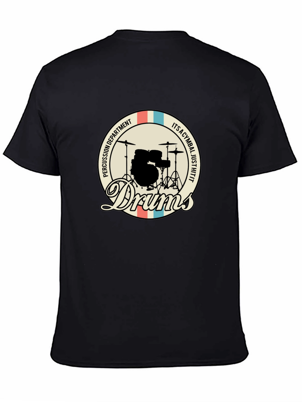 Drums Graphic Tee - Percussion Department T-Shirt