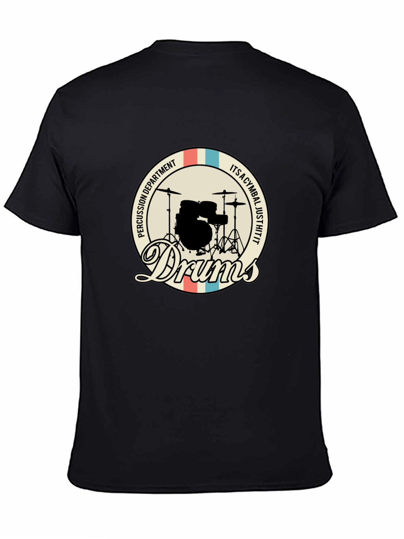 Drums Graphic Tee - Percussion Department T-Shirt