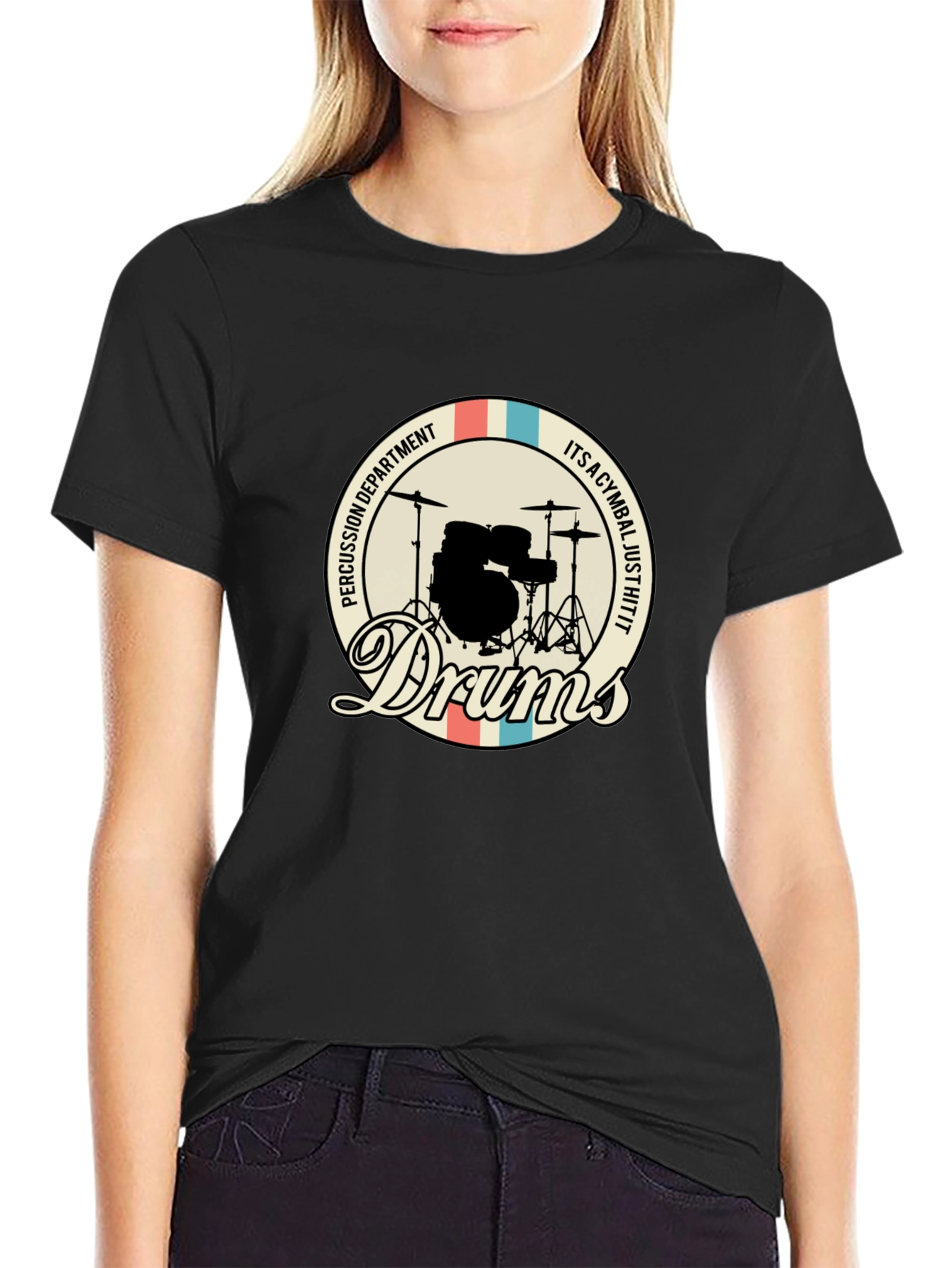 Drums Graphic Tee - Percussion Department T-Shirt