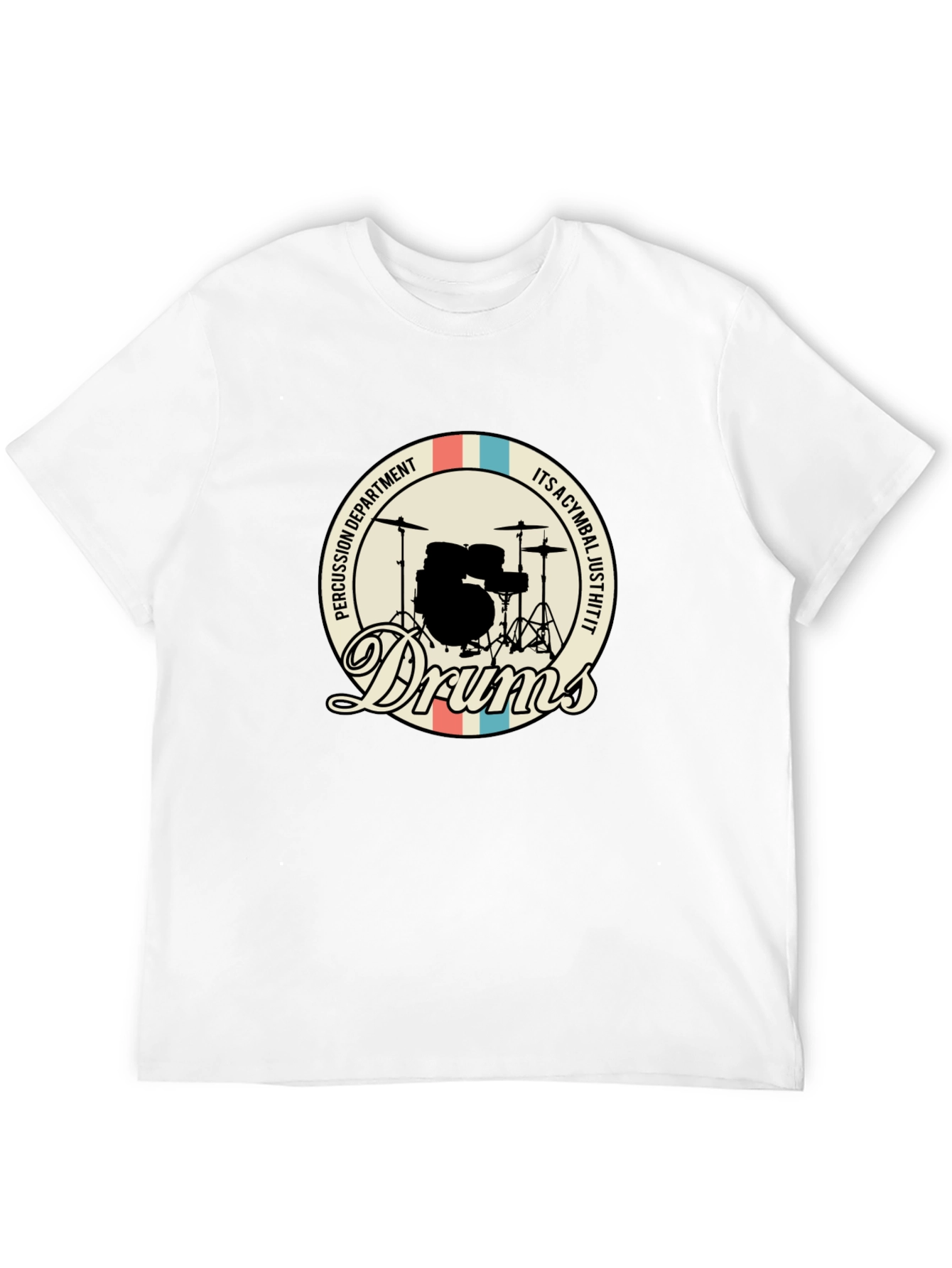 Drums Graphic Tee - Percussion Department T-Shirt