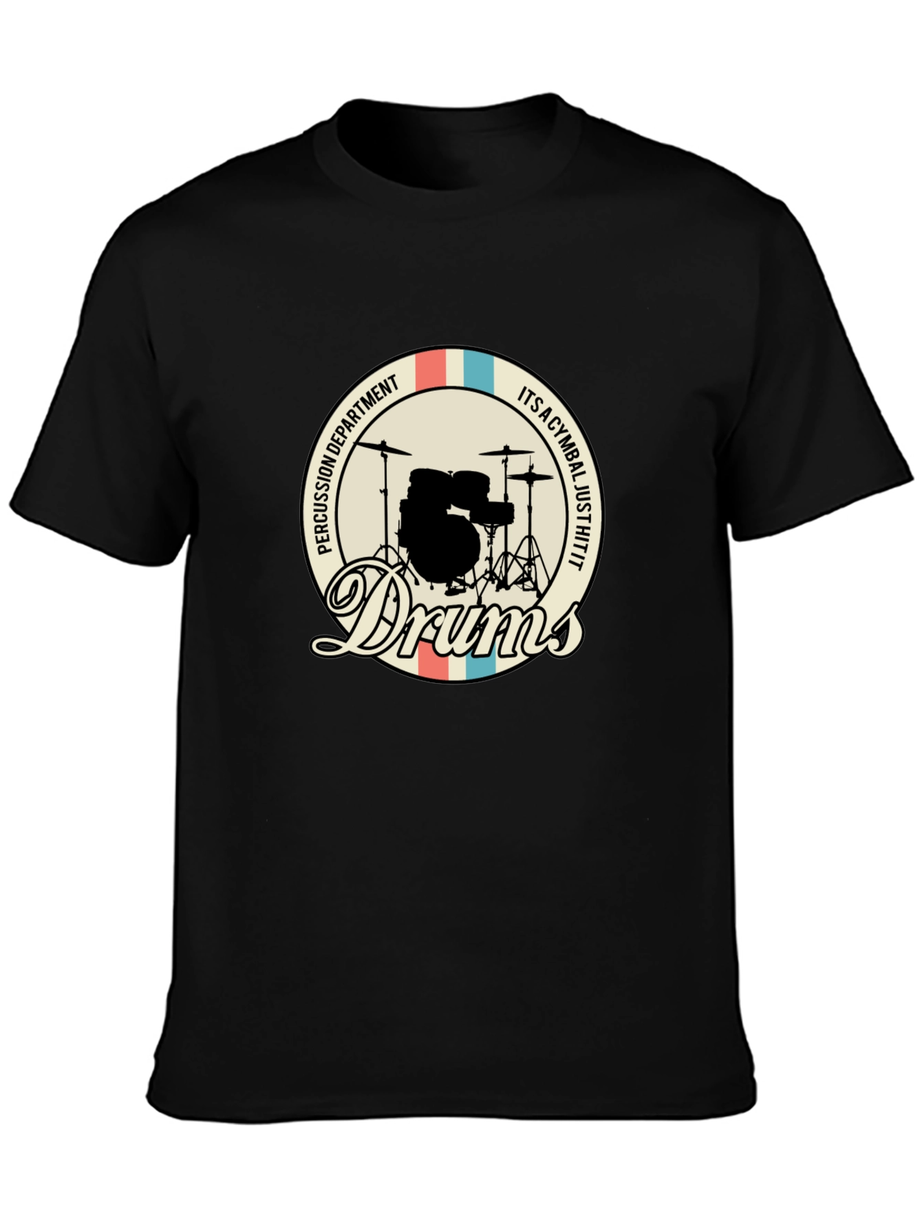 Drums Graphic Tee - Percussion Department T-Shirt