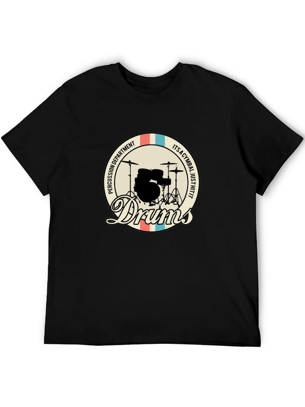 Drums Graphic Tee - Percussion Department T-Shirt