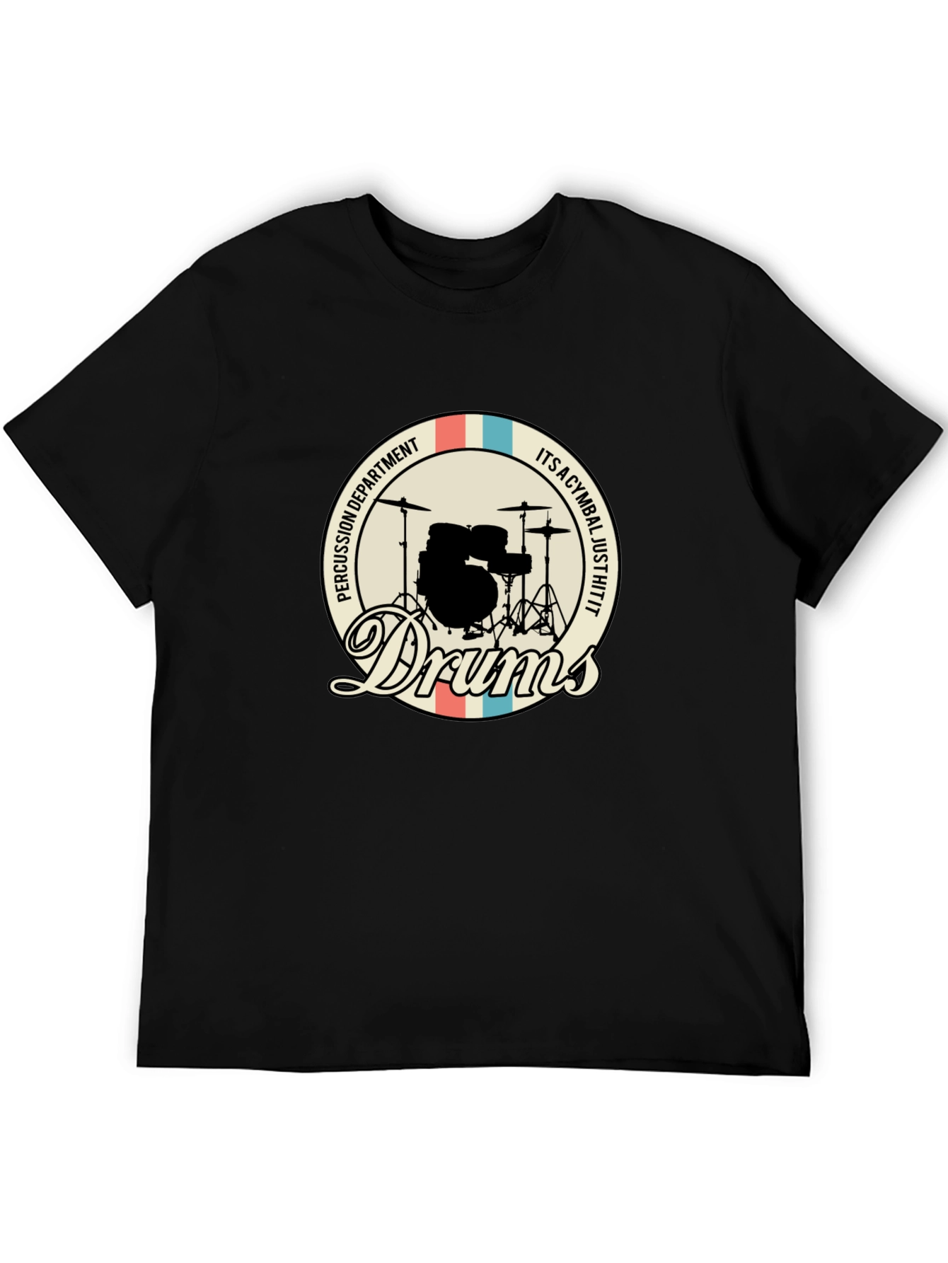 Drums Graphic Tee - Percussion Department T-Shirt