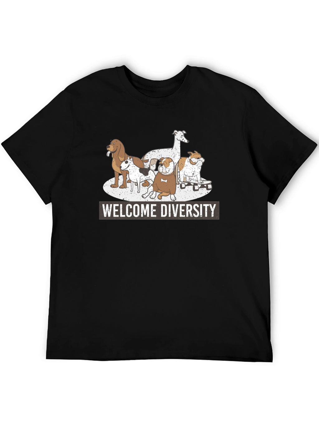 Welcome Diversity Dog T-Shirt