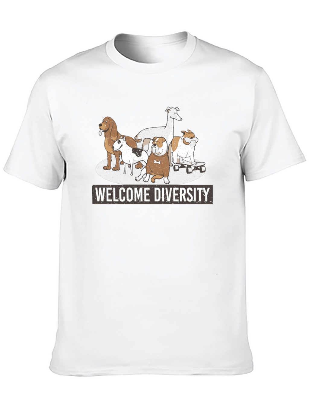 Welcome Diversity Dog T-Shirt