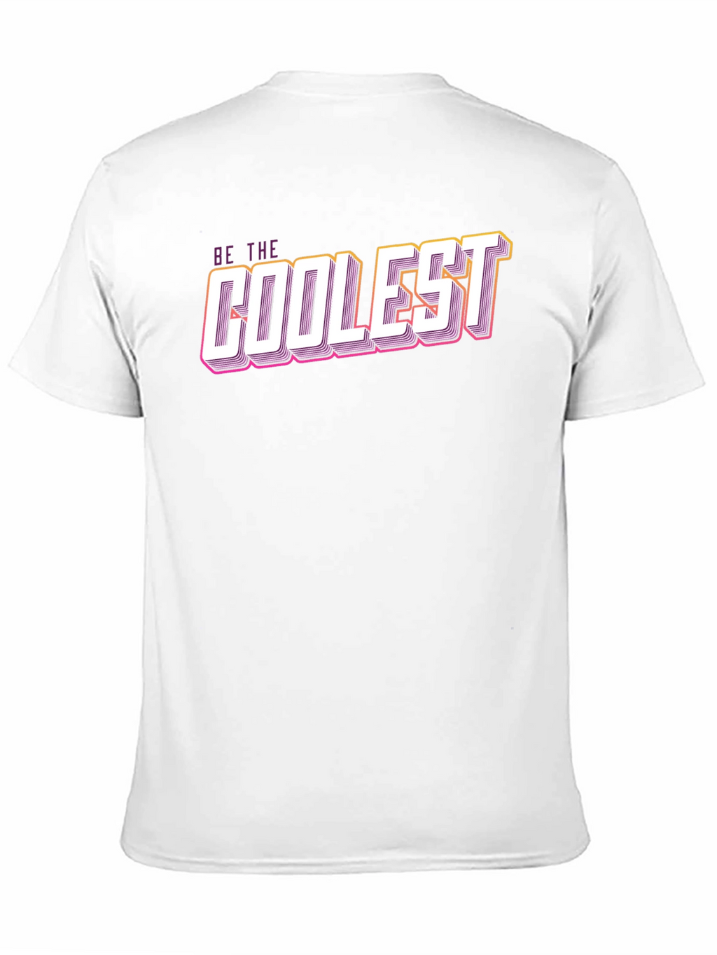Be The Coolest Graphic Tee - Stylish Black T-Shirt