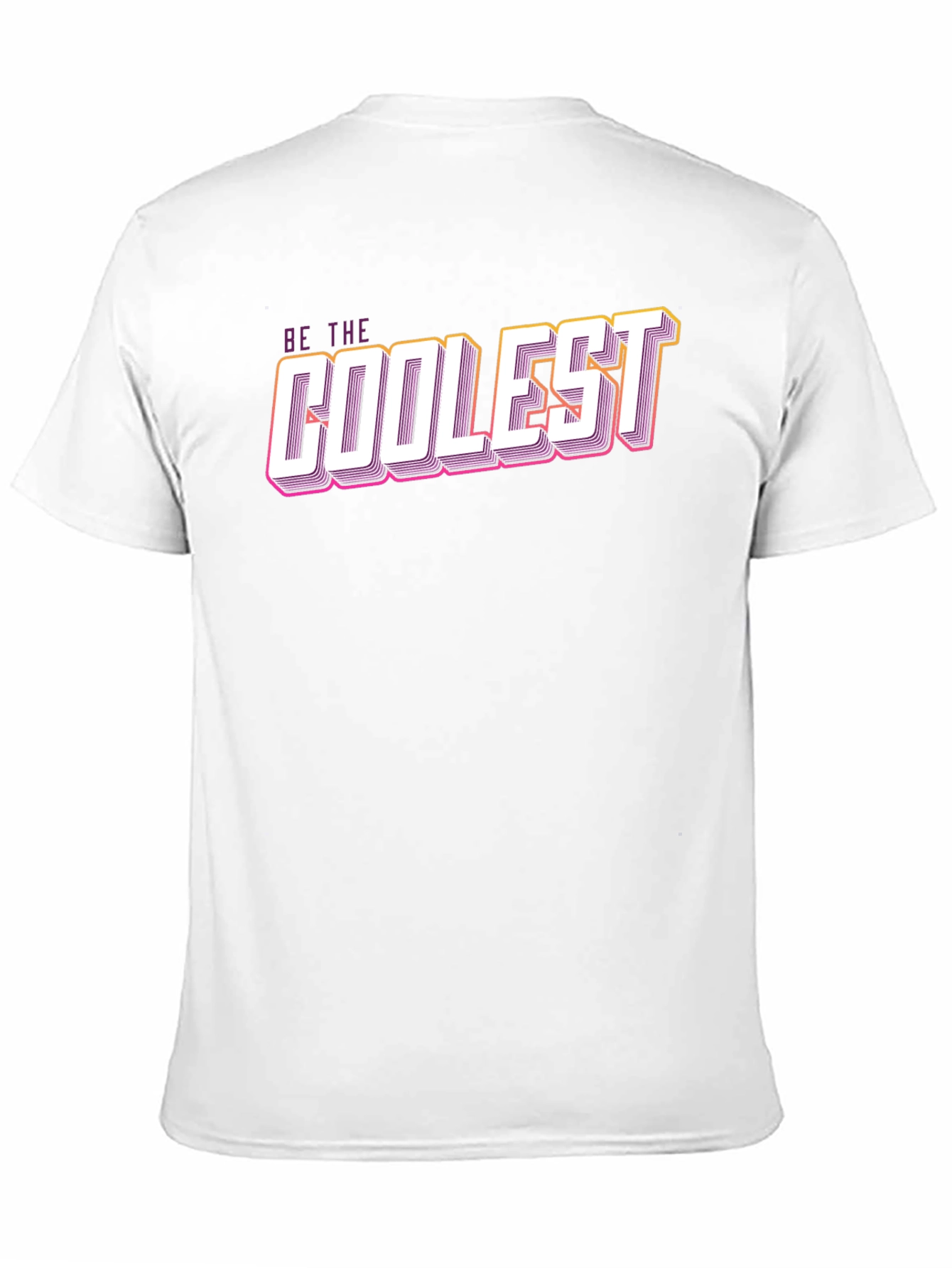 Be The Coolest Graphic Tee - Stylish Black T-Shirt