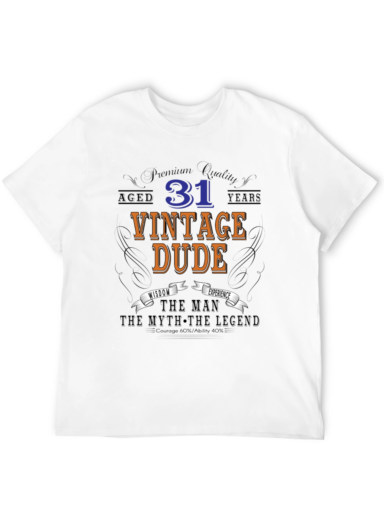 Vintage Dude 31st Birthday T-Shirt