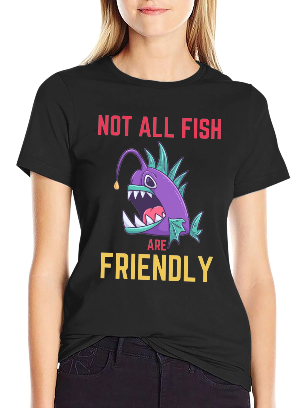 Not All Fish Are Friendly Angler T-Shirt