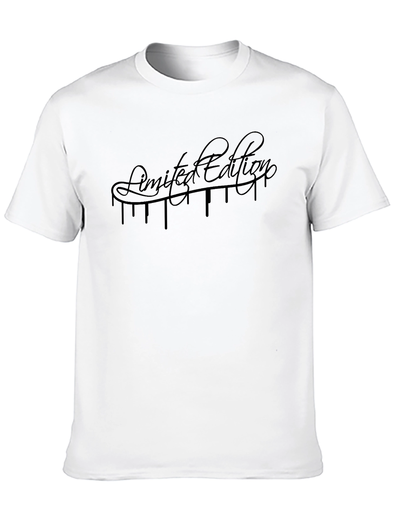 Limited Edition Graphic Tee - Stylish Black Shirt