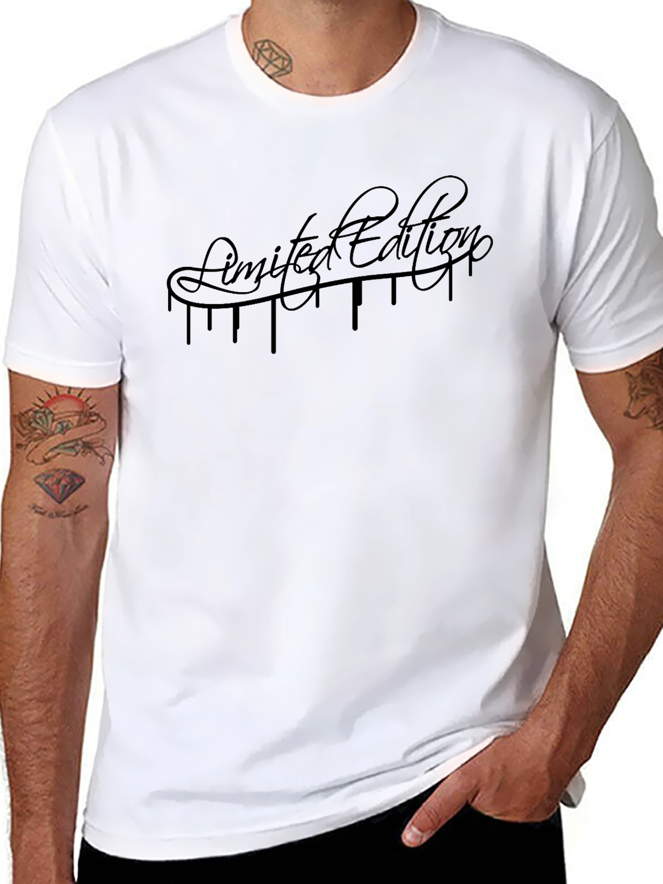 Limited Edition Graphic Tee - Stylish Black Shirt