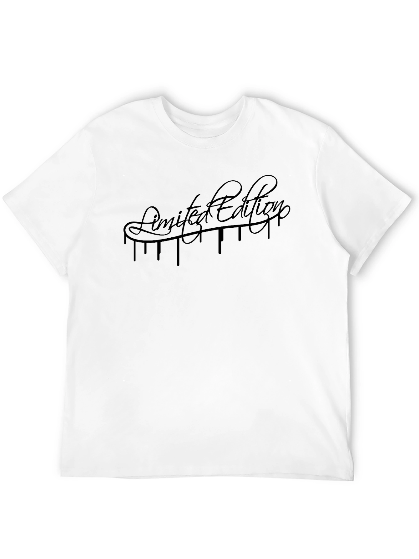 Limited Edition Graphic Tee - Stylish Black Shirt