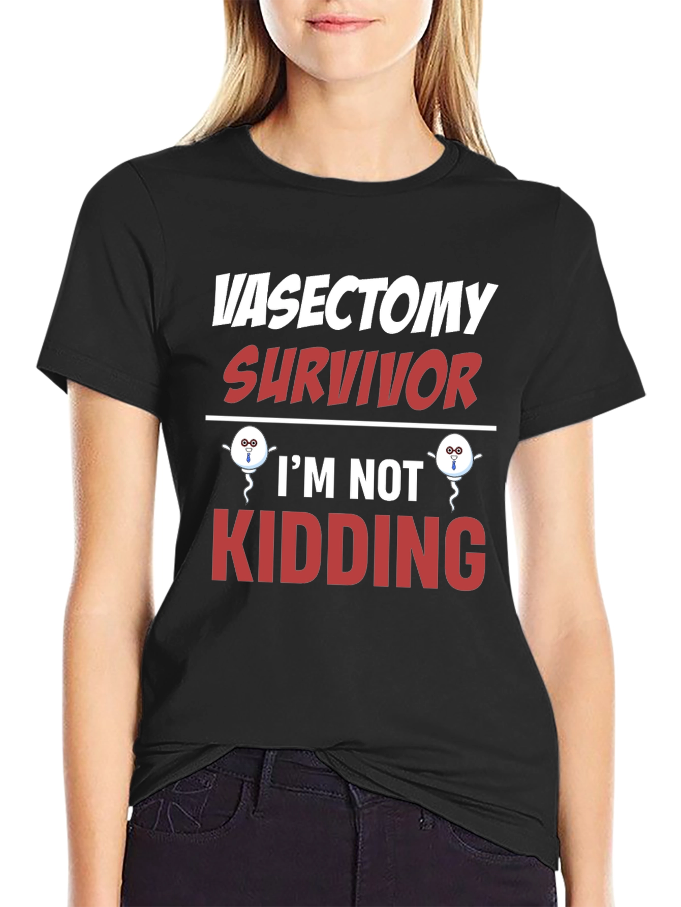 Vasectomy Survivor T-Shirt - Funny Graphic Tee for Men