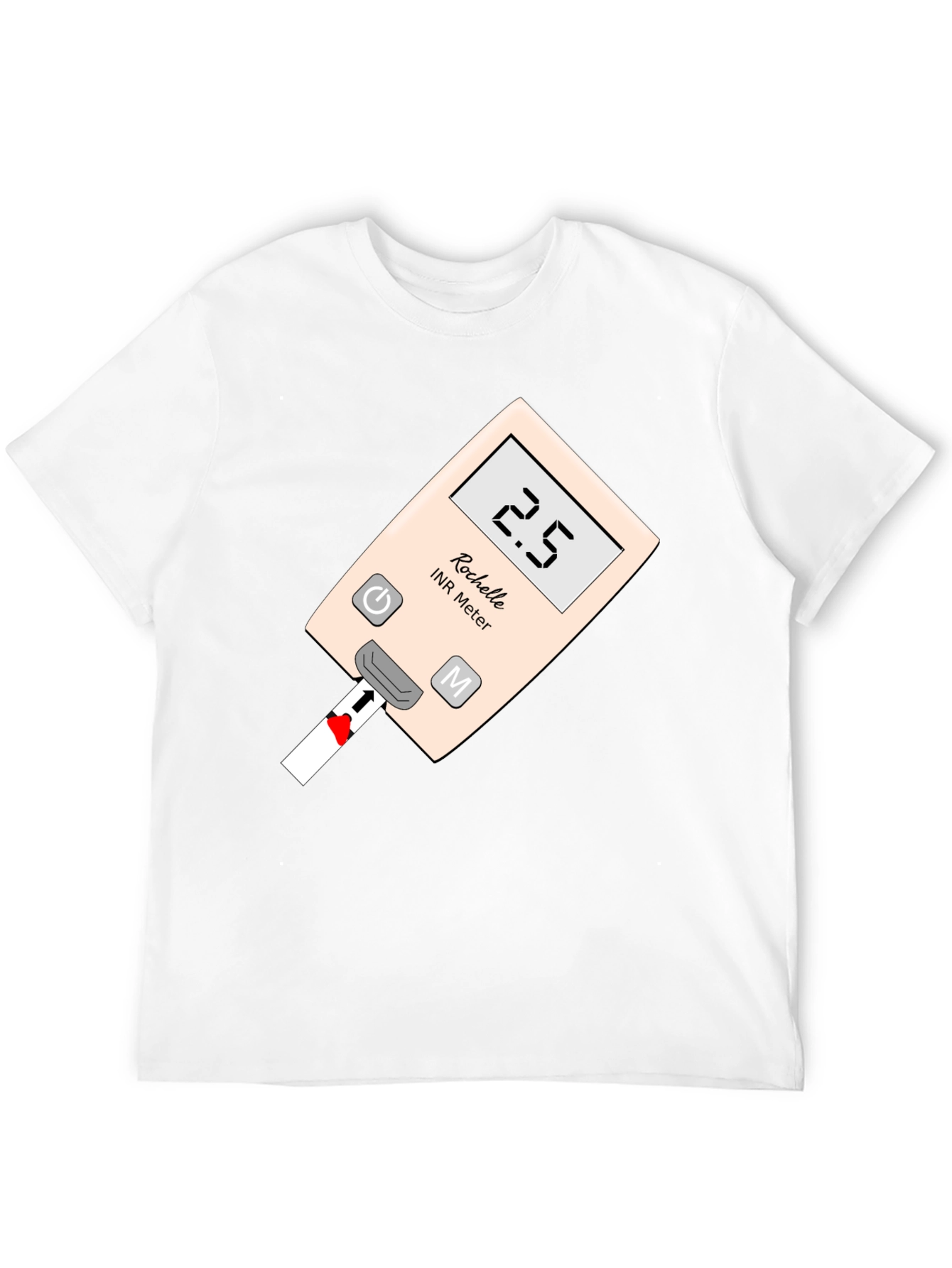 Novelty INR Meter T-Shirt - Rochelle Meter