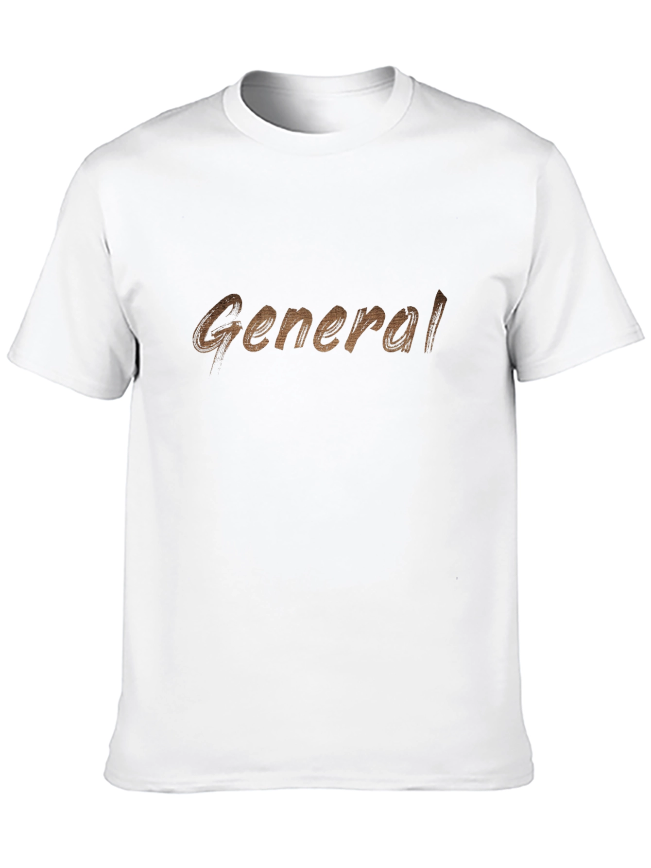 General Mens Black T-Shirt