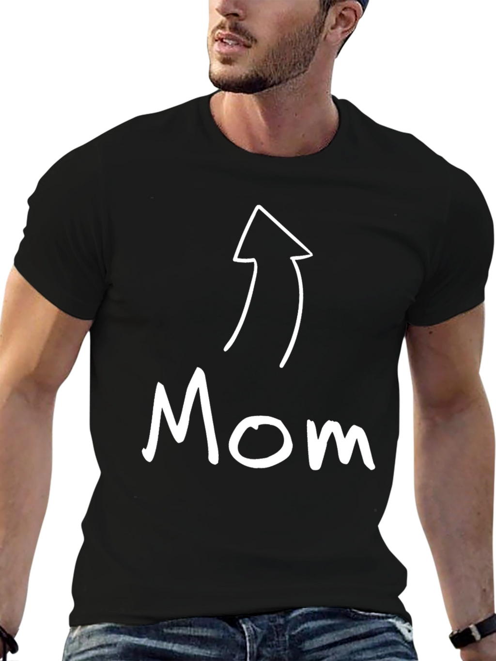 Funny Mom Arrow T-Shirt