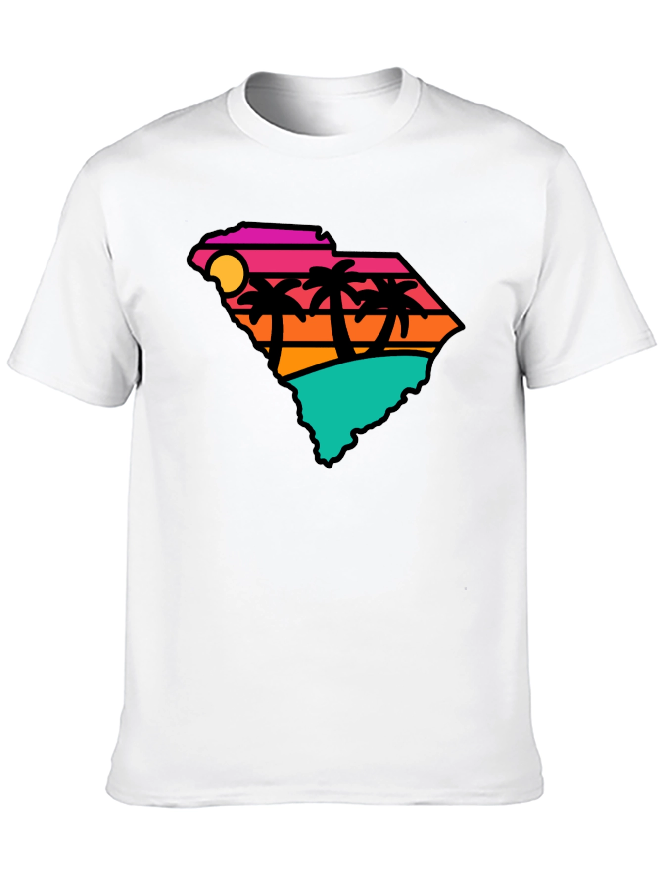 South Carolina Retro Beach T-Shirt