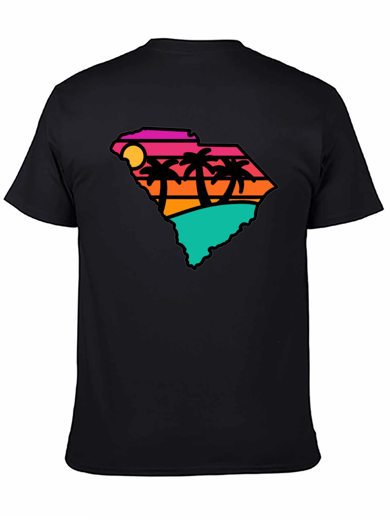 South Carolina Retro Beach T-Shirt