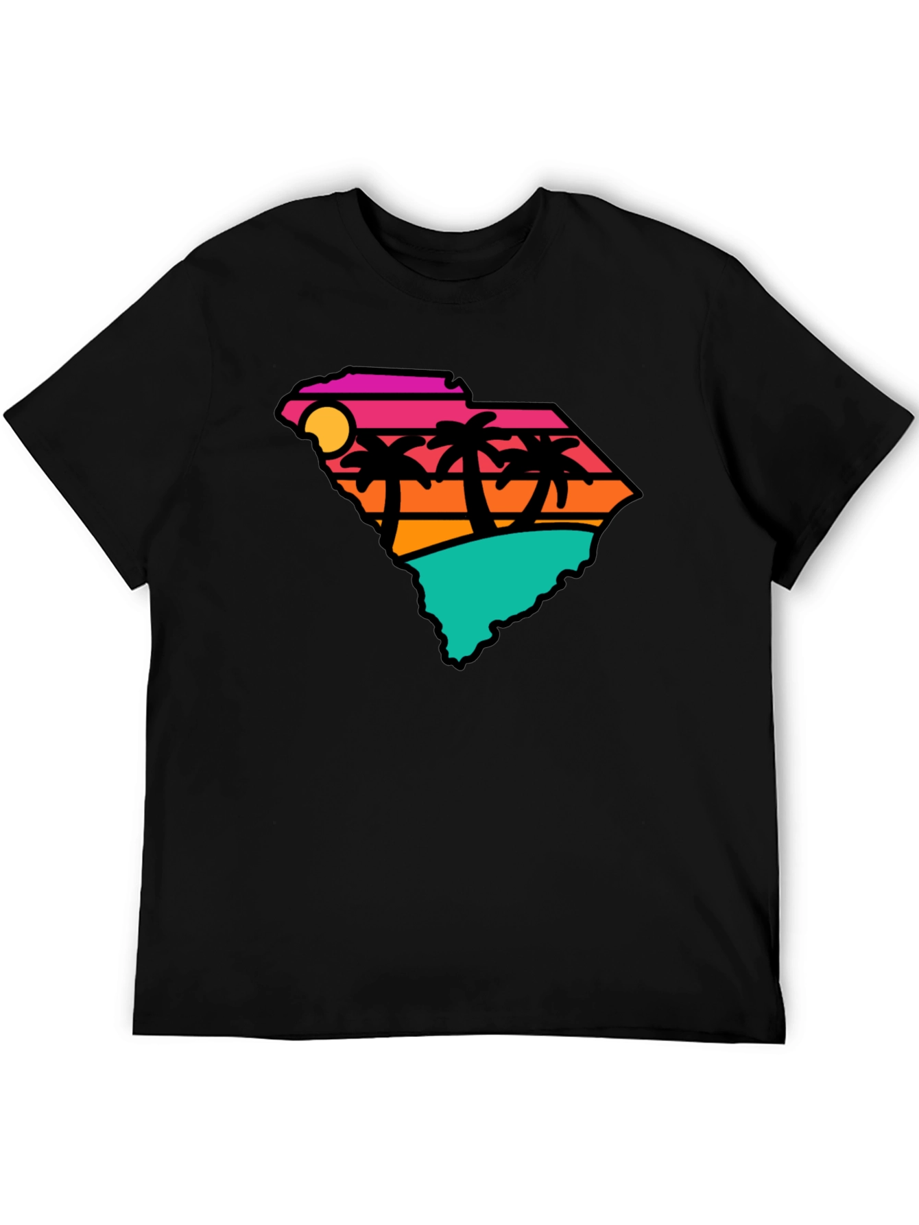 South Carolina Retro Beach T-Shirt