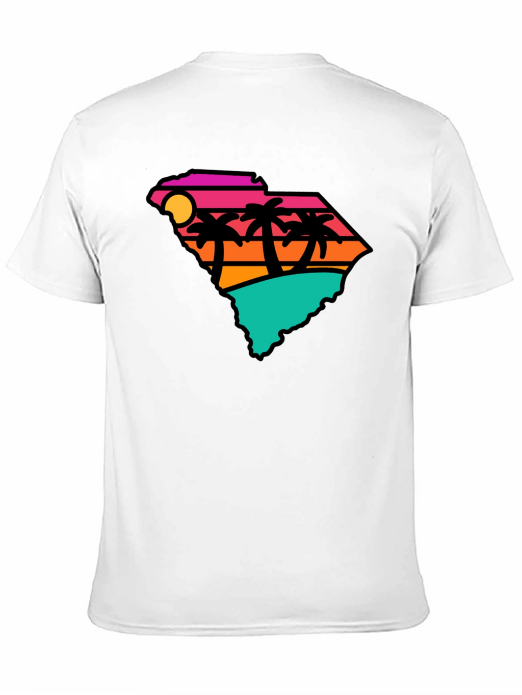 South Carolina Retro Beach T-Shirt