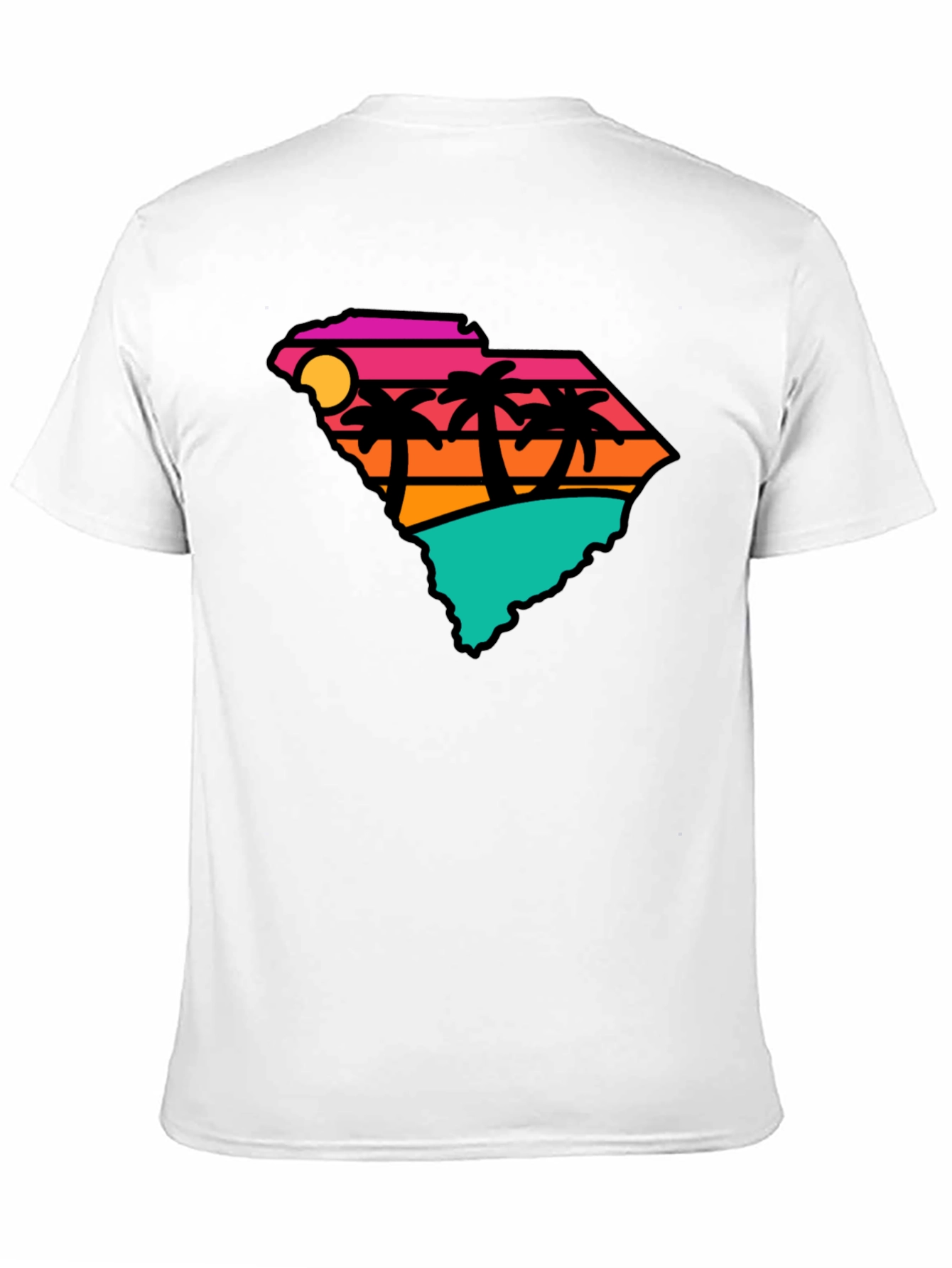 South Carolina Retro Beach T-Shirt