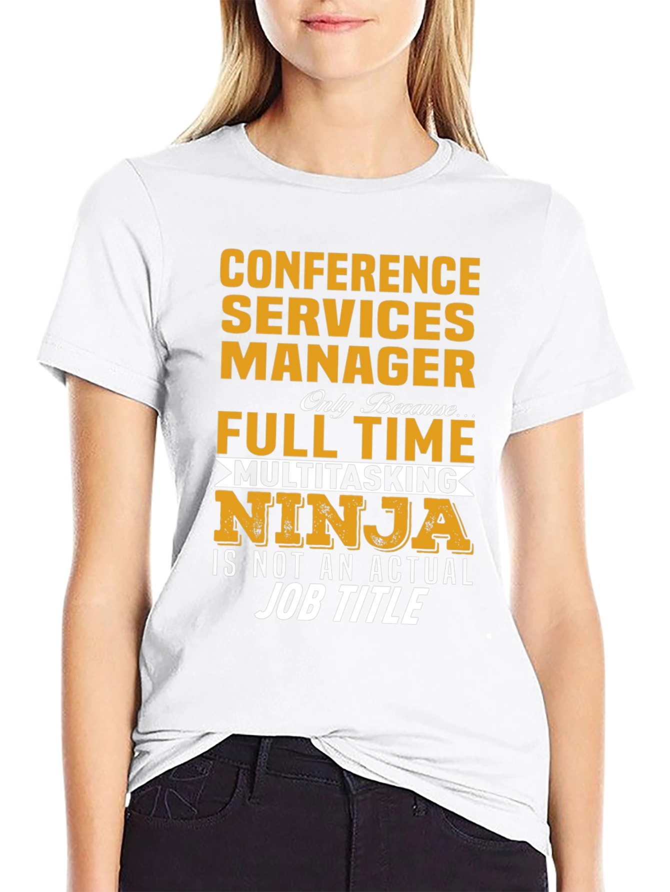 Conference Services Manager Multitasking Ninja T-Shirt