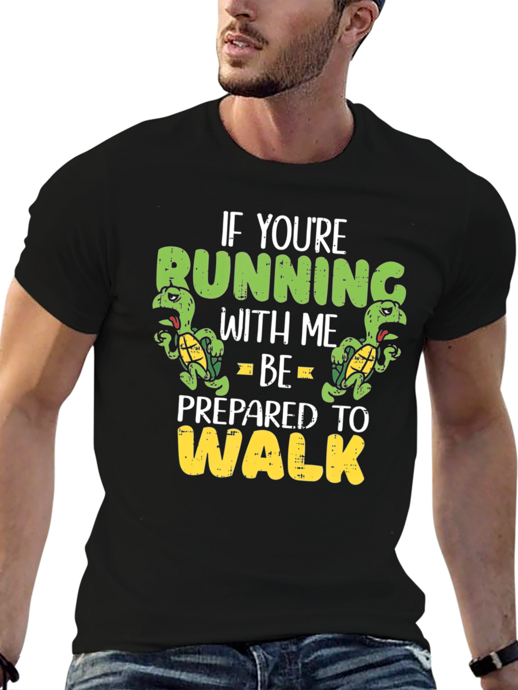 Running Turtle Graphic T-Shirt