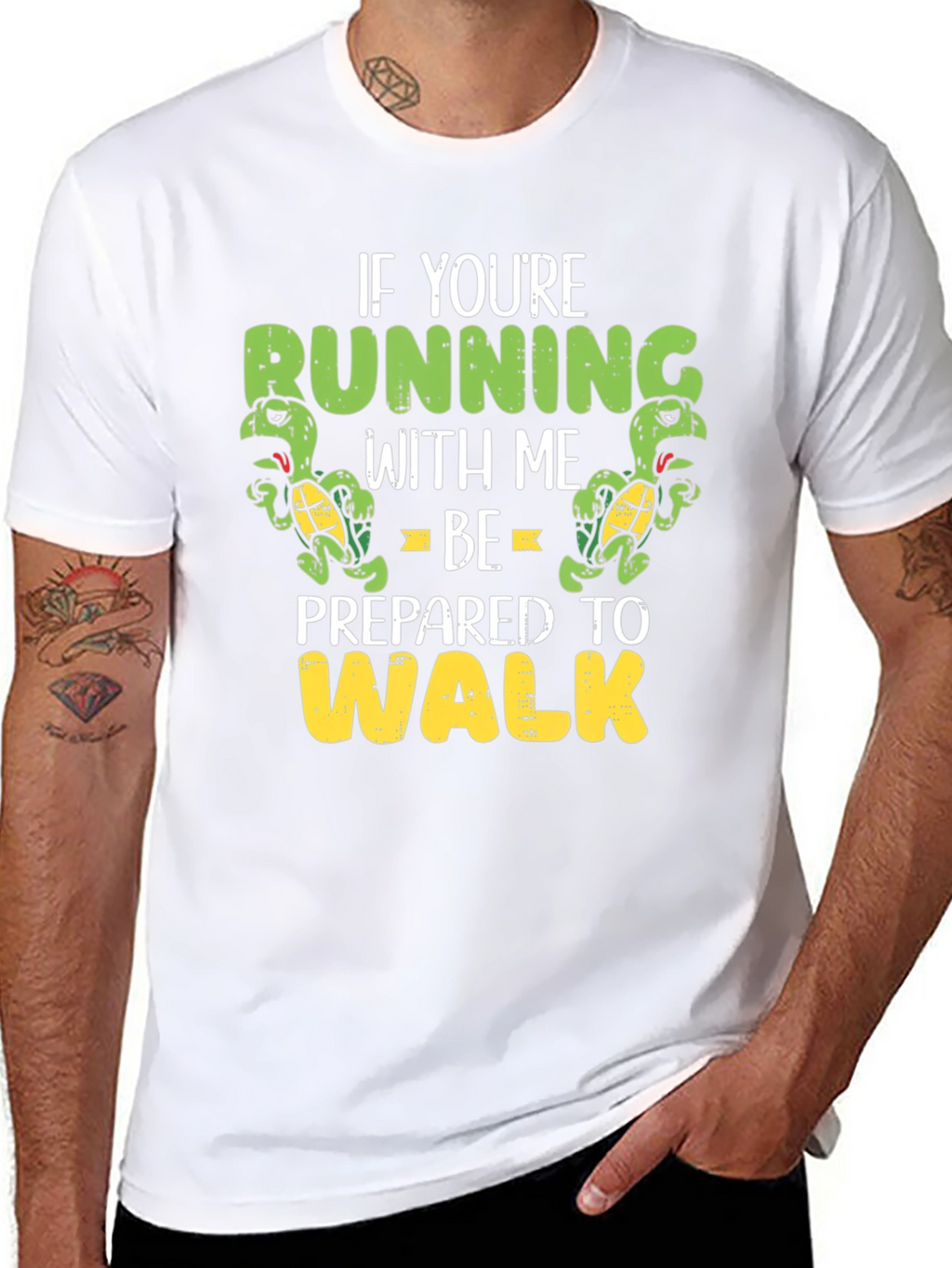 Running Turtle Graphic T-Shirt