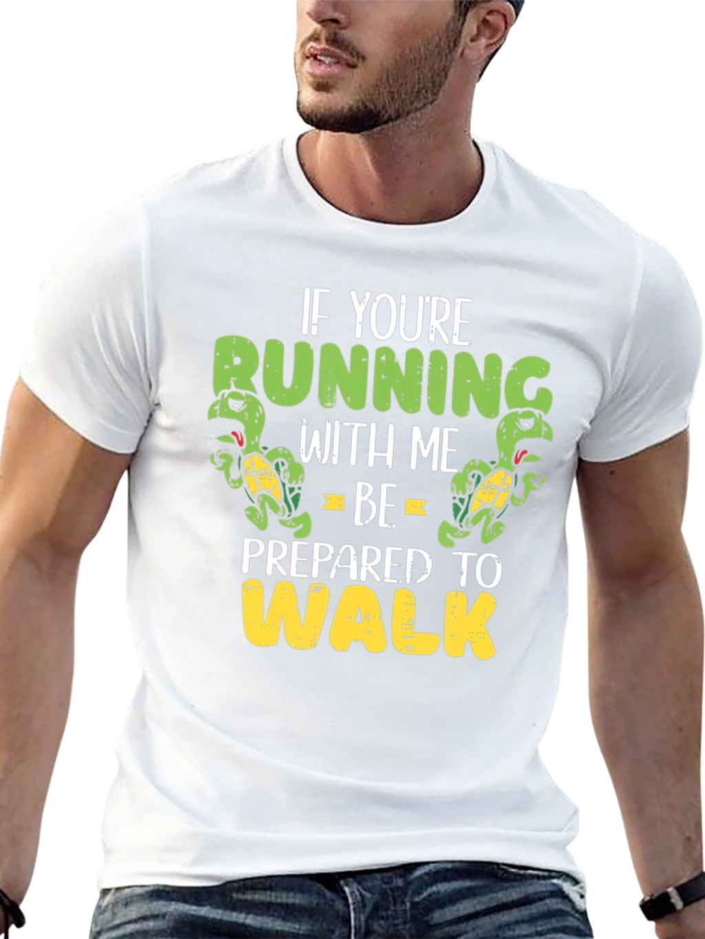Running Turtle Graphic T-Shirt