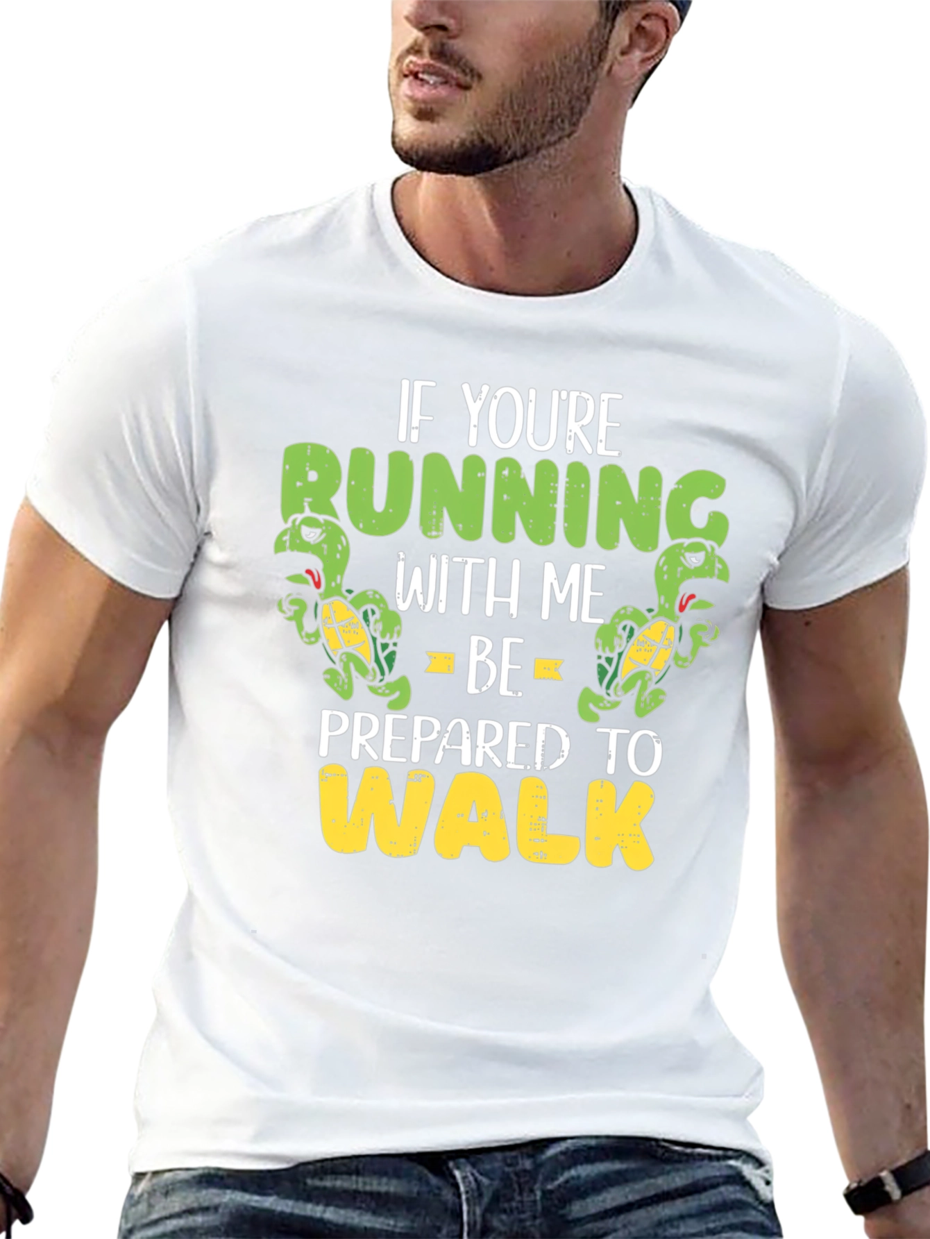 Running Turtle Graphic T-Shirt