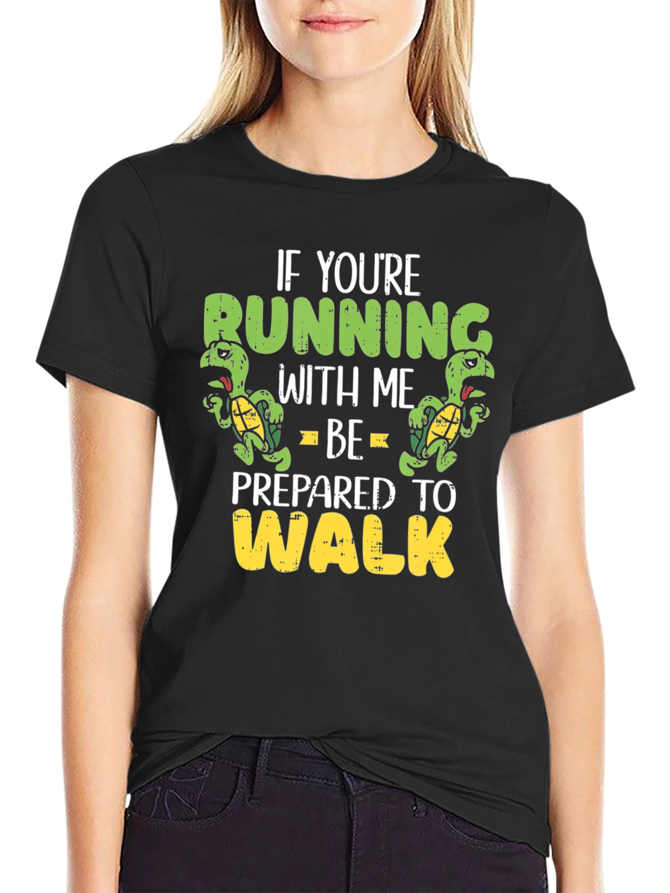 Running Turtle Graphic T-Shirt