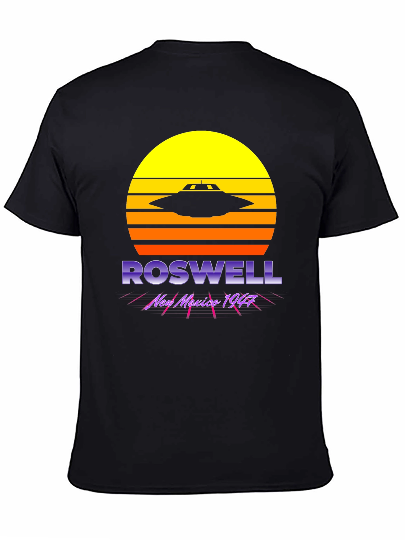 Roswell UFO Vintage Retro T-Shirt
