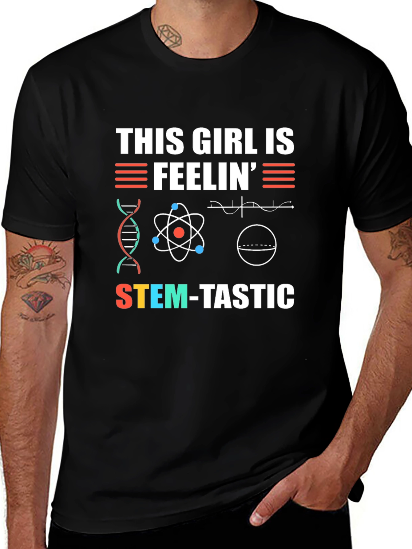 STEM-tastic Girls T-Shirt