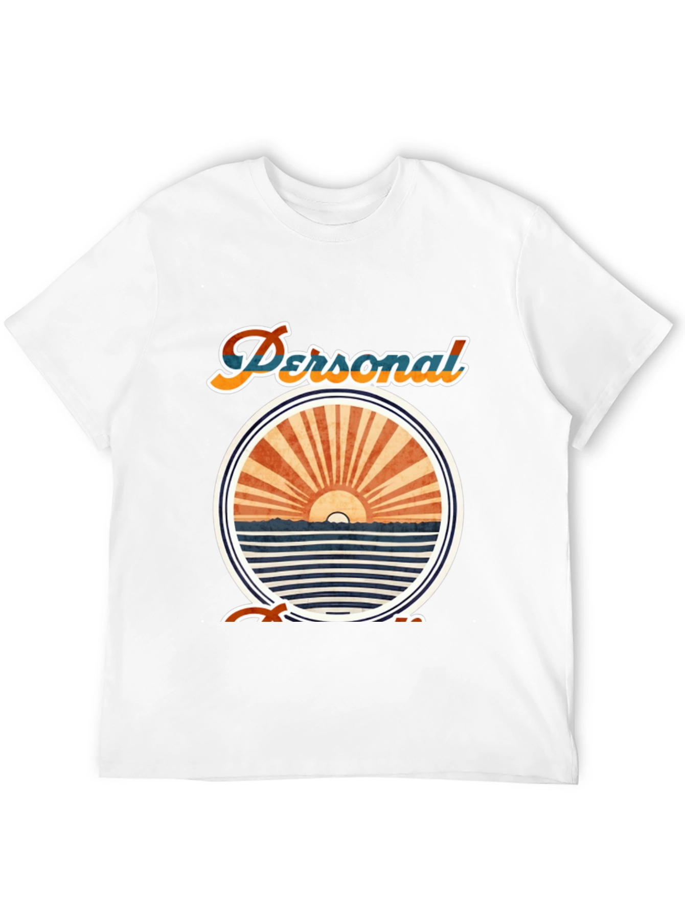Personal Cruise T-Shirt - Black Crew Neck