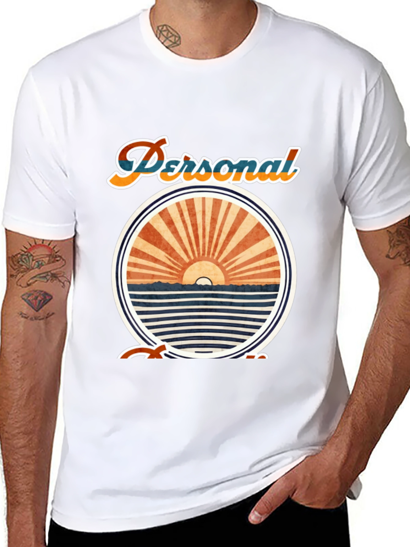 Personal Cruise T-Shirt - Black Crew Neck