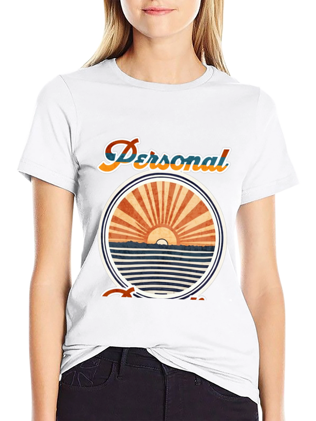 Personal Cruise T-Shirt - Black Crew Neck