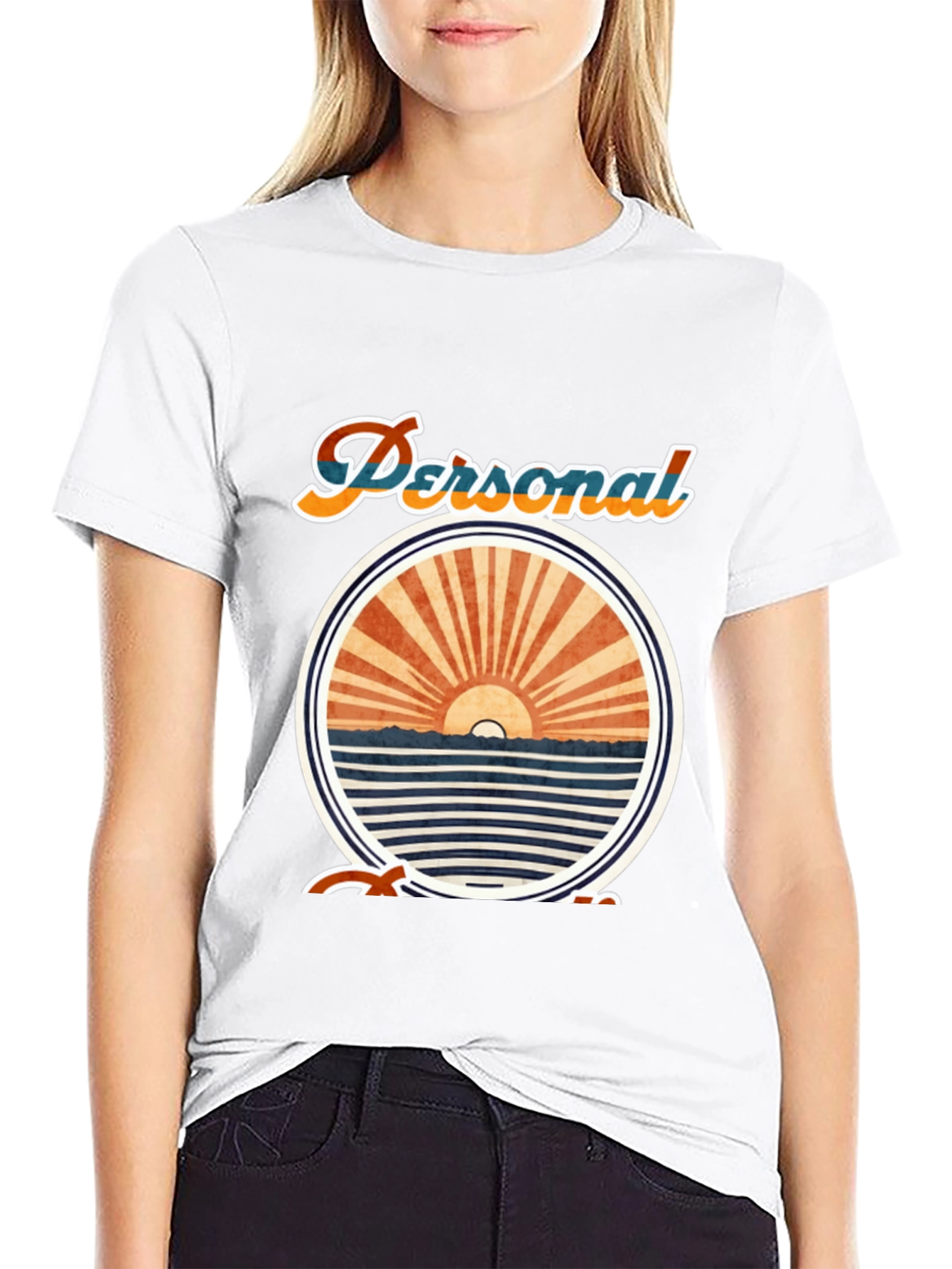 Personal Cruise T-Shirt - Black Crew Neck