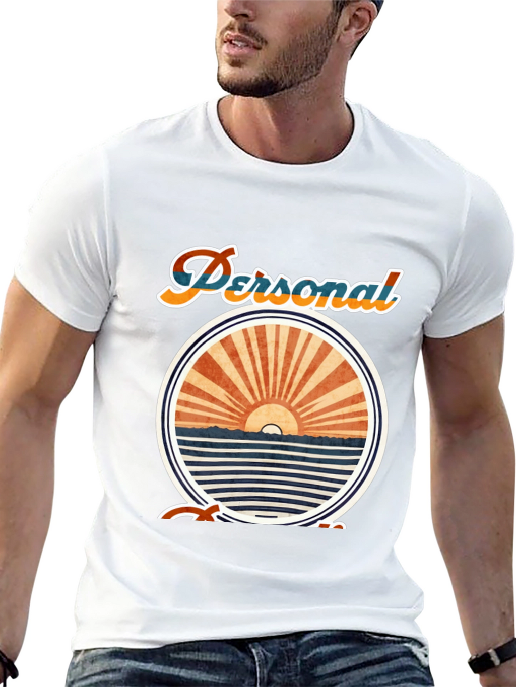 Personal Cruise T-Shirt - Black Crew Neck