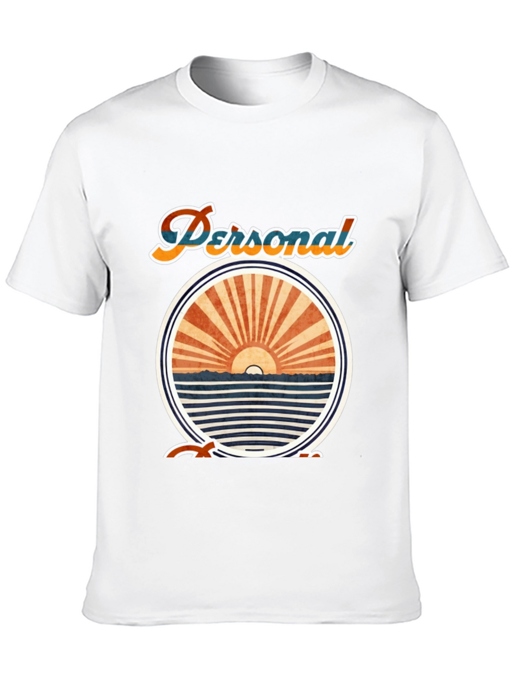 Personal Cruise T-Shirt - Black Crew Neck